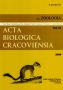 Acta Biologica Cracoviensia series Zoologia vol. 51 (2009) The Official Publication of the biologica