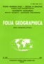 Folia geographica-physica, vol. 39 (2008)