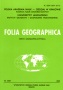 Folia geographica-physica, vol. 39 (2008) Folia geographica-physica, vol. 39 (2008)