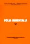Folia Orienatalia v.42-43 (2006-2007) /42