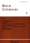 Ruch Literacki 2007/6 Ruch Literacki 2007/6