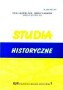 Studia Historyczne, tom 52/1 (2009)