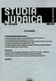 Studia Judaica 1/2017 Rok XX: 1(39)2017 (półrocznik) Studia Judaica 1/2017 Rok XX: 1(39)2017 (półrocznik)